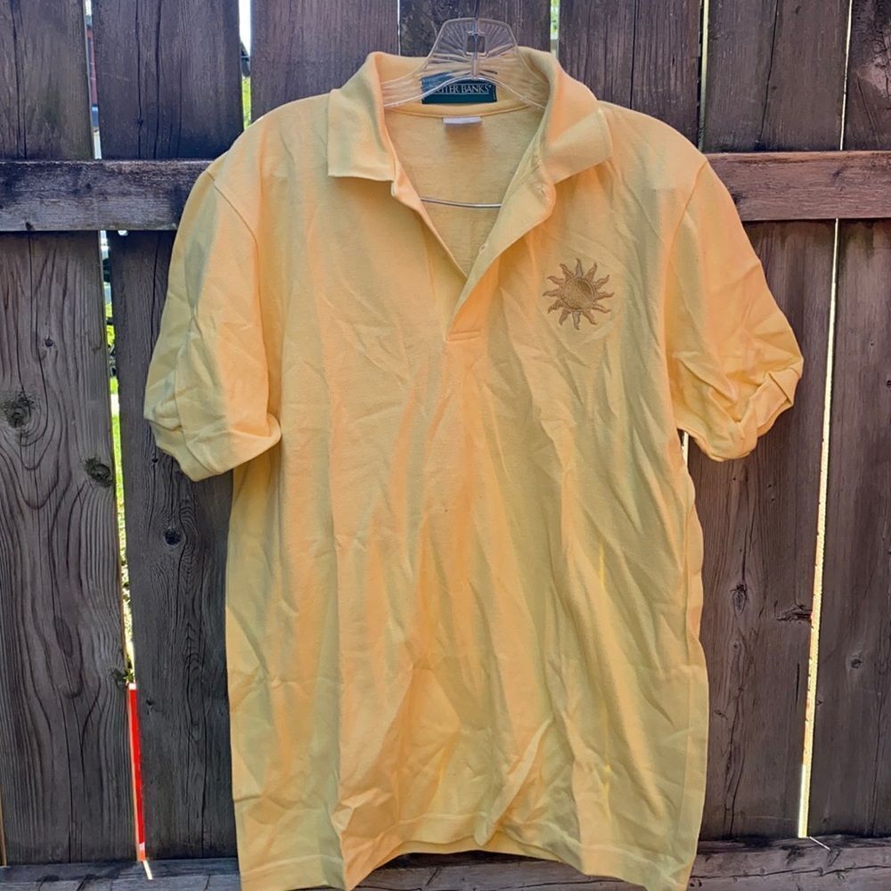 Outer Banks yellow polo top sz. S